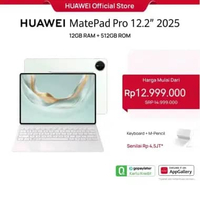 HUAWEI MatePad Pro 12.2-inch 2025 Tablet | PC-level WPS | Ultra Bright OLED PaperMatte | 2-in-1 Keyb