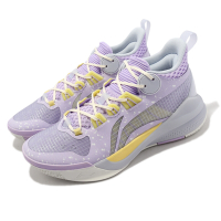 Li Ning 音速 X Sonic X Team 籃球鞋 男鞋 紫黃色 緩震 運動鞋 李寧 ABPS0153