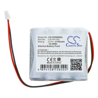 battery for Purell ES8 Hand Sanitizer Dispenser L91VP-F4C, GPRHORW01018 2700mAh