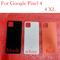 1PCS New For Google Pixel 4 Pixel 4XL Back Battery Cover Door Rear Glass Battery Cover For Google Pixel 4 Pixel 4XL Housing