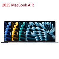 2025 MacBook Air 13.6吋 M4 晶片配備 10核心CPU、10核GPU、16GB 記憶體 512GB SSD