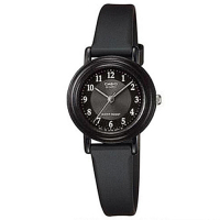 CASIO 簡單實用小錶面指針錶-黑面X數字白(LQ-139AMV-1B3)