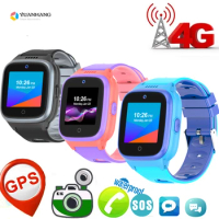IP67 Waterproof Smart 4G GPS WI-FI Tracker Locate Kid Student Remote Camera Monitor Smartwatch Video Call Android Phone Watch