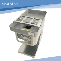 Meat Cutting Machine For Pork Beef Lamb Mushroom Bean Skin Tabletop Meat Slicing Machine