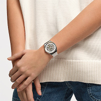 Swatch Skin Irony 超薄金屬系列手錶 PURE WHITE IRONY (42mm) 男錶 女錶