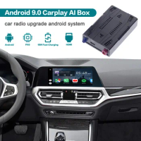 128G For Audi A8L Q2 Q5L Q7 Q8 R8 TT Carplay Ai Box Radio Upgrade Smart Android Car Multimedia Player TV Box for Apple Carplay