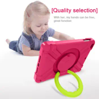 For Apple Ipad Air1 Air2 Pro9.7 Case Kids Shockproof EVA Cover for iPad Pro9.7 ipad 5 iPad 6 Portable Handle Stand Holder Case