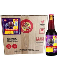 Sekarton Minuman Sarsaparilla Agung Ngoro 24 Botol Limun Soda Drink TEMULAWAK