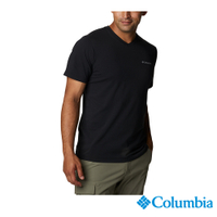Columbia 哥倫比亞 男款 - Omni-Shade UPF50快排短袖上衣-黑色 UAE13530BK / S22