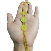 Gelang Lapis Emas 24 Karat - Model Terbaru