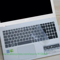For Acer Aspire E15 E 15 E5-576 E5576 V3 V15 E5-553G/575G / Aspire 3 5 7 Series 15.6 inch Clear TPU keyboard cover Protector