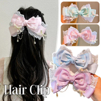 Kẹp Tóc Ren Nơ Lolita, Phụ Kiện Đội Đầu, Phụ Kiện Đội Đầu Hóa Trang, Phụ Kiện Tóc Nữ, 1X