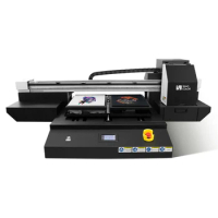A2 Digital UV Flatbed DTG Direct To Garment DIY T Shirt Printer Clothing Printing Machine