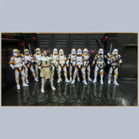 Star Wars 3.75 Inch Clone Trooper 1/18 Airborne 501st 212th 187th Legion Shock Action Figure REX ARF