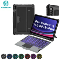 NILLKIN Magic Keyboard For Samsung Galaxy Tab S9 Plus Case Backlight Keyboard For Samsung Galaxy Tab S9 Case With Len Protection