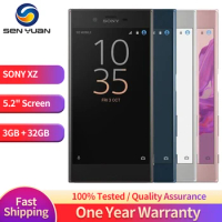 Sony Xperia XZ F8331 F8332 SO-01J Original Unlocked Quad-core 5.2" 32GB 3GB 23MP Snapdragon XZ Cellphone Fingerprint Smartphone