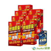 【JoyHui佳悅】防彈燃燒代謝膠囊EX 7盒送光速纖夜酵素1盒(共210粒藤黃果+非洲芒果籽)