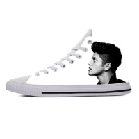 Hot Fashion Bruno Mars High Breathable Sneakers Men Women High Quality Handiness Casual Shoes Lightweight High Top Board Shoes