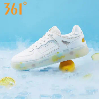 361 ° 2024 Summer New Lightweight Casual Shoes Fashion Trend Jelly Sole Shoes Women's Shoes Little White Shoes
