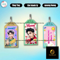 Thẻ Tên Hành Lý - Bag Tag ATSH - Idol Thần Tượng Quang Hùng MasterD - quang hung - Master D