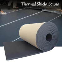 Car Hood Engine Sound Insulation Truck SUV Engine Auto Hood Roof Thermal Shield Sound Proofing Heat Insulation Mat Car Accessory