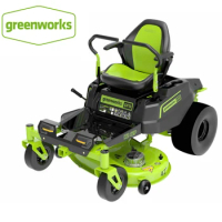 Greenworks commercial 82V 42" Ride-On Zero Turn Mower up to 24 horse power Residential with 6pcs batteries and chargers garden
