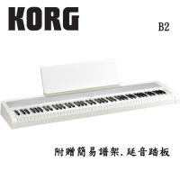 KORG B2 WH 88鍵數位電鋼琴 典雅白色款