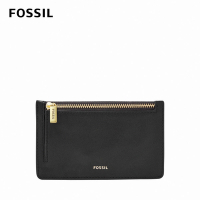 FOSSIL Logan 真皮卡片零錢包-黑色 SL7925001