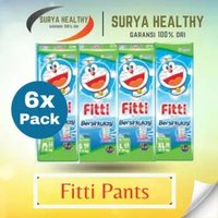 FITTI PANTS - POPOK CELANA - ALL SIZE (S-XL) - 6 PACK / 1 KARTON 1 Krtn M32