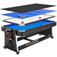 Multi Function 7ft Tennis Billiard Pool Table Indoor Sports Amusement Park Equipment Dinning Pingpong Table Air Hockey Table