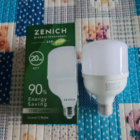 Lampu Led Zenich 20 watt / Bohlam Led Zenich 20w