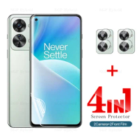 4in1 Full Cover For OnePlus Nord 2T 6.43'' Safety Camere Protective Glass OnePlus Nord2T Nord 2 T T2 Screen Soft Hydrogel Film