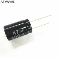 100pcs 400V47UF electrolytic capacitor 47UF 400V 16*25mm