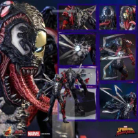 In Stock Hot toys 1/6 Ac04 Spider Man Max Venom Iron Man Deluxe Edition Action Figure Hobby Collectible Model Toy Figures gifts