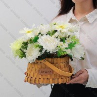 【全球優品匯】清明的塑料花清明節花束擺件祭示掃墓花墓碑祭墳花忌祀用品祭祀花