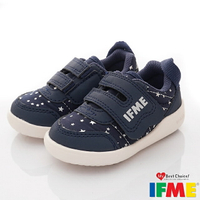 IFME日本健康機能童鞋輕量學步鞋款IF20-280303藍星星(寶寶段)