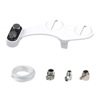 Toilet Bidet Hot &amp; Cold Water Non-Electric Mechanical Bidet Self-Cleaning Toilet Attachment Easy to Install DropShip