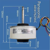 For Panasonic Air Conditioning DC Motor ARW7629AC ARW51G8P30AC 30W 280-340V Air Conditioner Control Board Motor