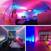 อุปกรณ์ควบคุมไฟ LED แบบสัมผัส Ambiance Creation รุ่น RF2.4G ควบคุมแสง 8 กลุ่ม RGB/WC สำหรับ CT Contr