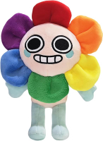 Dandys World Plush Toys，13.7" Adorable Pebble Plush Toys Soft Stuffed Animal Pillow Toy for Boys Gir