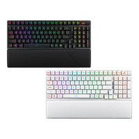【送桌墊】【享最高折300】ASUS 華碩 ROG Strix Scope II 96 RX Wireless 無線電競鍵盤 黑/白