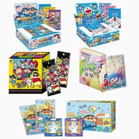 Original Crayon Shin-chan Collection Card for Children Edition with Wild Takeshi-Anime Card Pack and Stickers Blind Box Cards