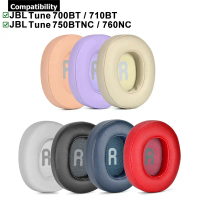 Đệm lót tai, 1 cặp, cho tai nghe JBL Tune 700BT 710BT 720BT 750BTNC 760NC, đệm lót tai nghe, bịt tai