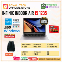 INFINIX INBOOX AIR I5 1235U I3 1215U 16GB 8GB 512GB W11 14.0WUXGA IPS 100SRGB INBOOK XL442 - I3 1215