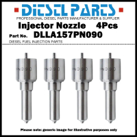 หัวฉีดน้ำมันเชื้อเพลิงดีเซล 4 ชิ้น DLLA157PN090 NP-DLLA157PN090 สำหรับ Nissan Atlas H40 H41/BD30