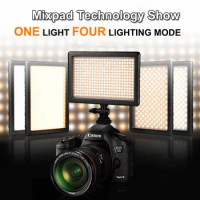Mixpad 10 Professional Ra95 LED Camera Video Light 3200K-5600K Led Photo Lighting for Canon Nikon Sony DSLR Camera DV Camcorder