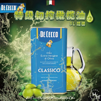 【DE CECCO 得科】特級初榨橄欖油3L(鐵桶)