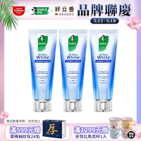 好來 全亮白深導煥白牙膏90gX3入(牙齒美白/3天煥白)