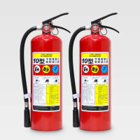 【璞藝】《2入組》10型手提蓄壓式乾粉滅火器YL-C10(消防署認證/10P滅火器/附掛勾/2年保固)