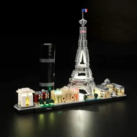 LED for Lego Architecture Paris 21044 USB Lights Kit With Battery Box-(Not Included the Bricks)